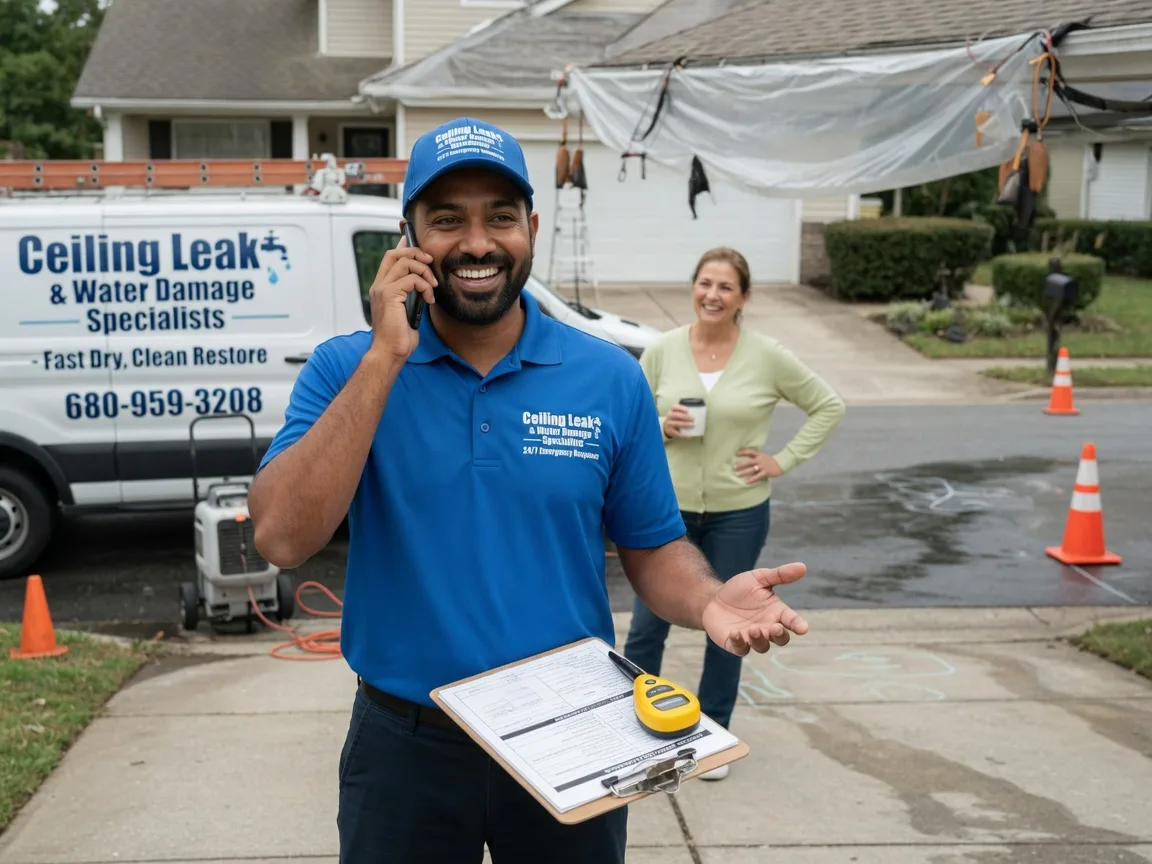 Ceiling Leak Cleanup Seymour, TX FAQs